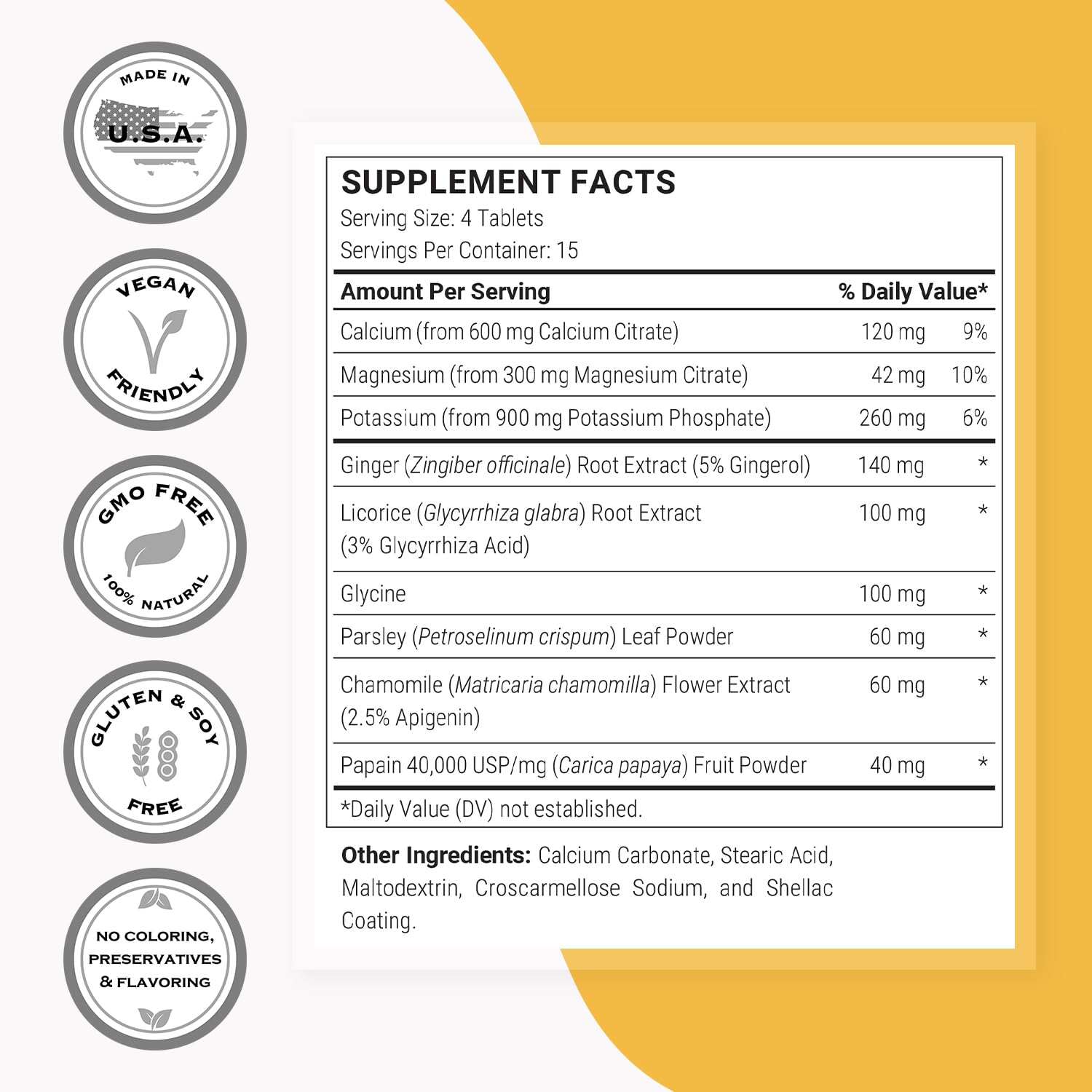 Supersmart - Alkaline Formula Supplement (Advanced Formula) - with Potassium Phosphate, Calcium & Magnesium Citrate - pH Balance | Non-GMO & Gluten Free - 60 Tablets - dailyvitalstore