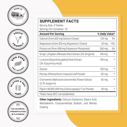 Supersmart - Alkaline Formula Supplement (Advanced Formula) - with Potassium Phosphate, Calcium & Magnesium Citrate - pH Balance | Non-GMO & Gluten Free - 60 Tablets - dailyvitalstore