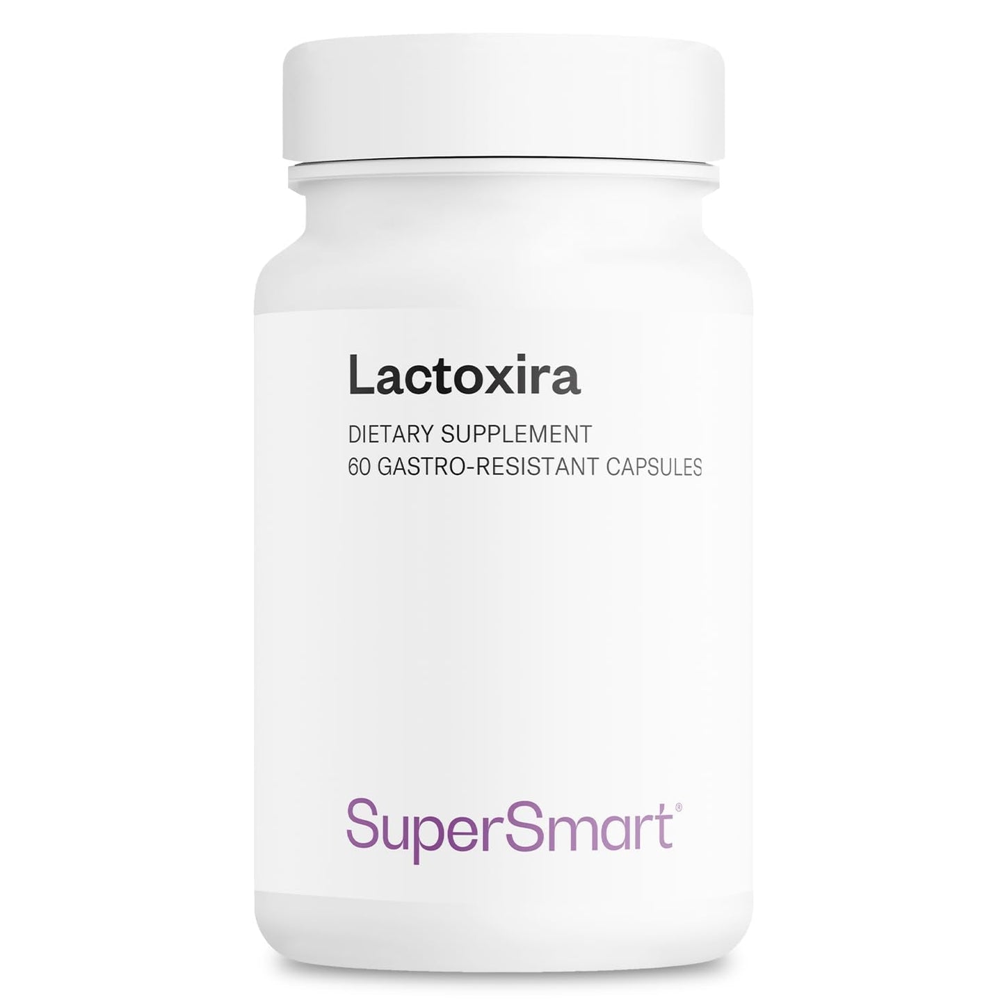 Supersmart - Lactoxira (High Potency) - 8-in-1 Probiotic Complex Supplement - Advanced Formula for Women & Men - with Lactobacillus Casei, Brevis | Non-GMO & Gluten Free - 60 DR Capsules - dailyvitalstore