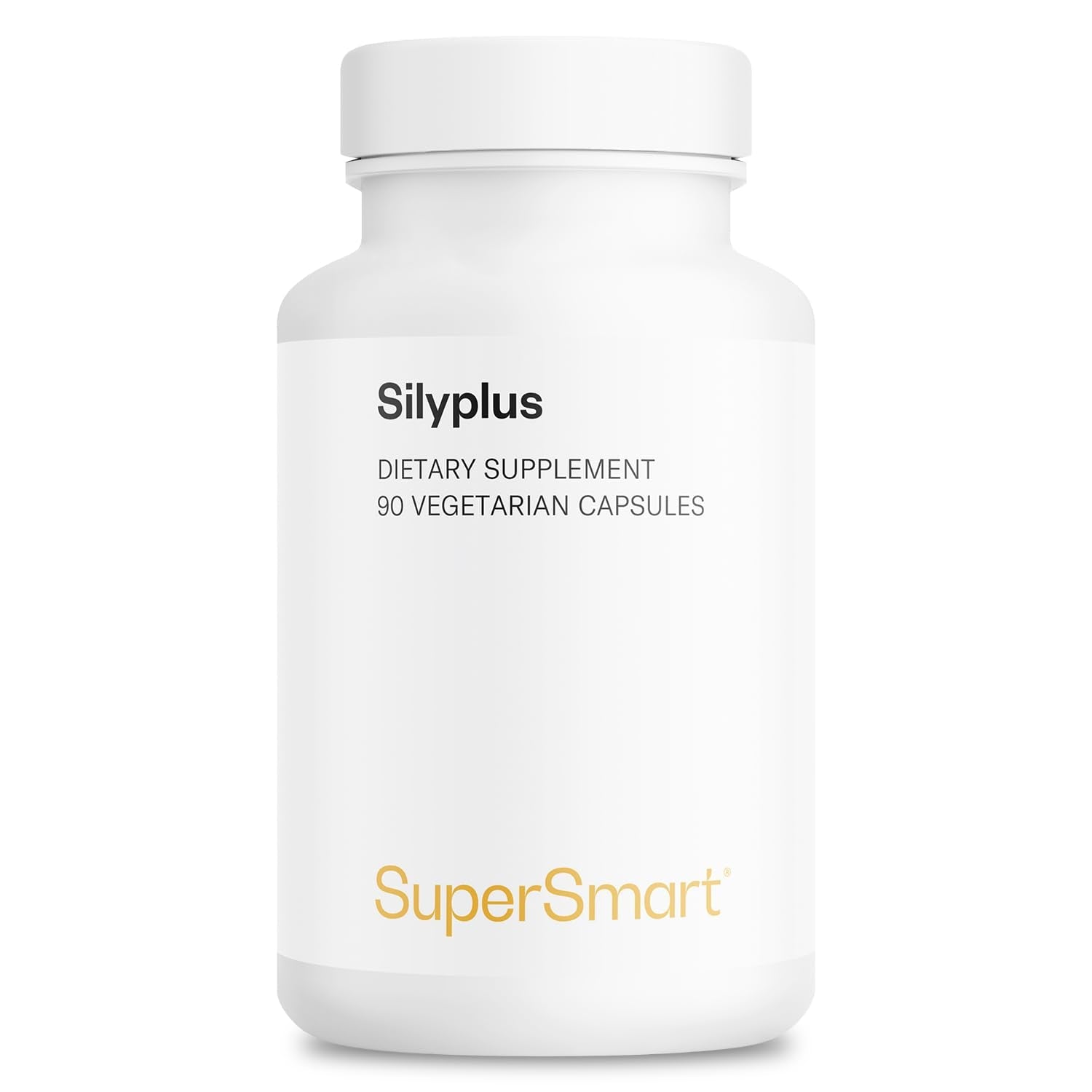 Supersmart - Silyplus 360mg per Day (Patented) - with Silymarin Milk Thistle Supplement - Siliphos Phytosomes | Non-GMO & Gluten Free - 90 Vegetarian Capsules - dailyvitalstore
