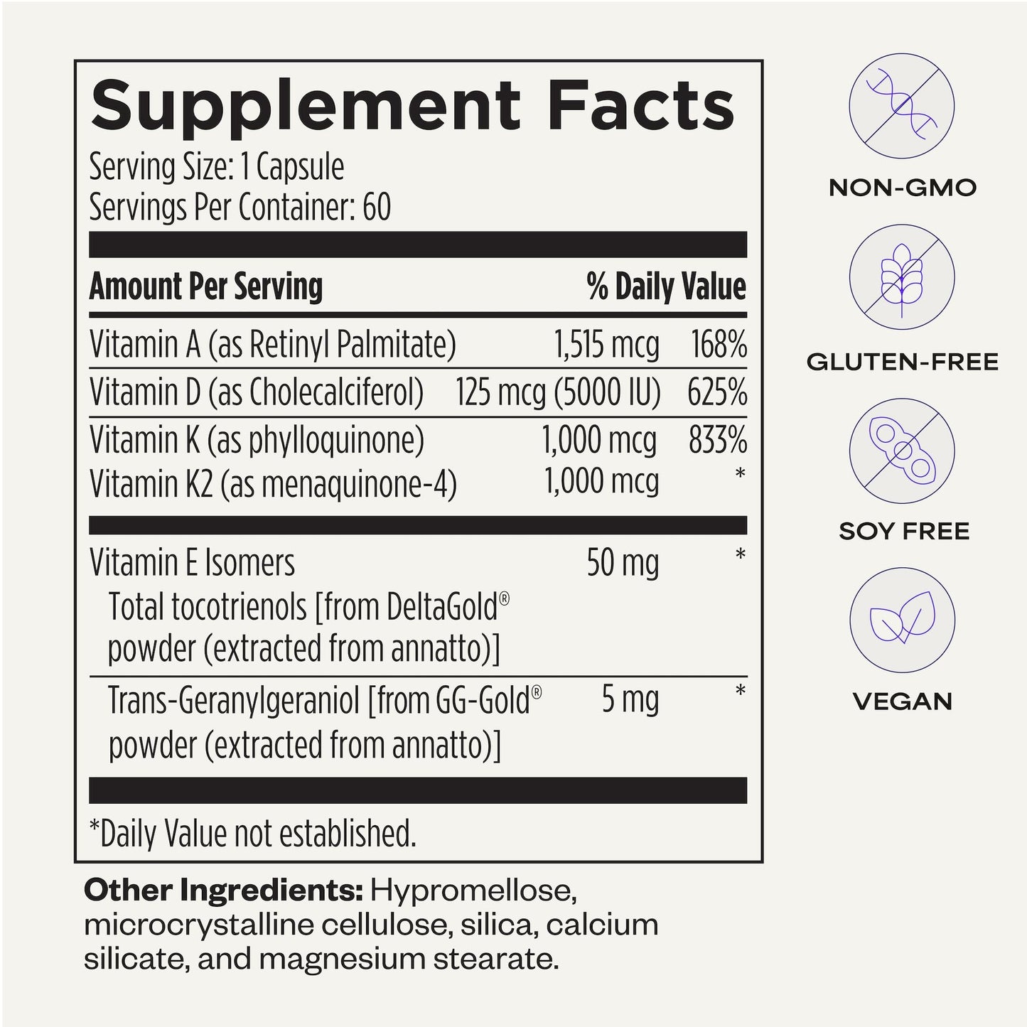Suppgrade Labs DAKE by Dave Asprey | Synergistic Blend of Essential Vitamins D-A-K-E | Vitamin D2 + K2 + A + E Supplement for Immune Support, Bone & Joint Support, & Heart Health | 60 Day Supply - dailyvitalstore