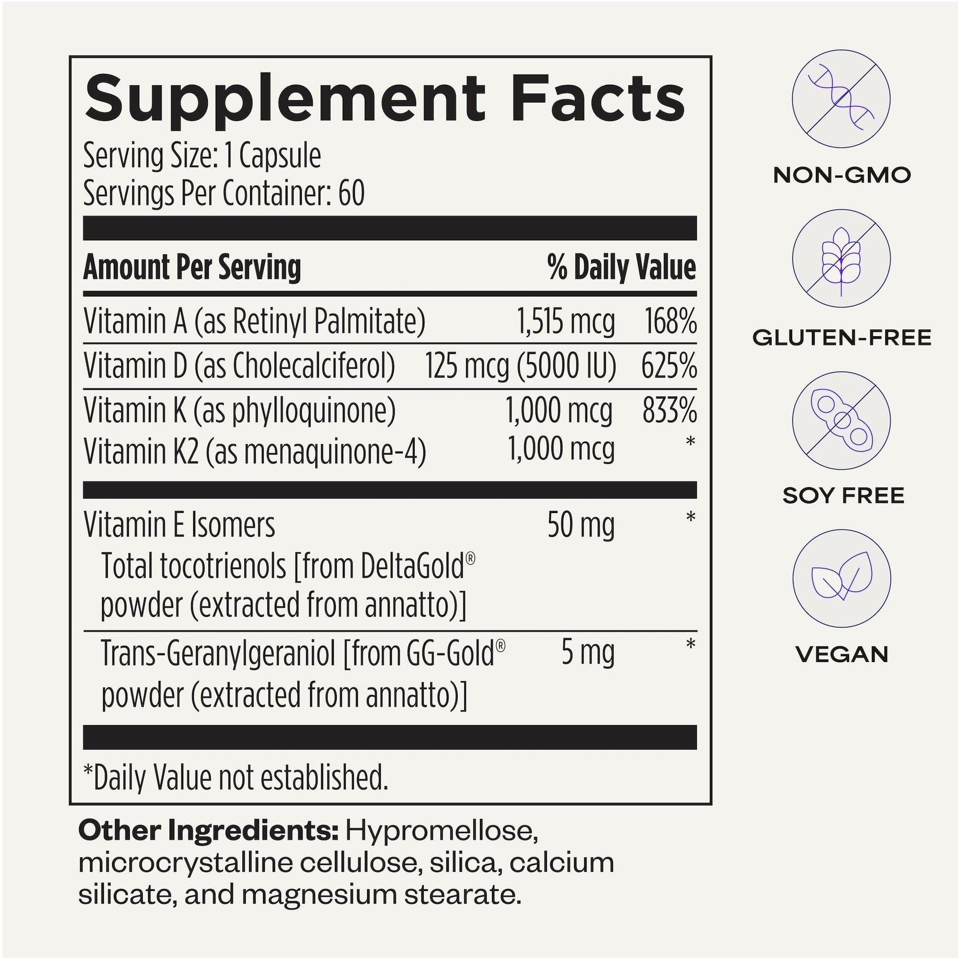 Suppgrade Labs DAKE by Dave Asprey | Synergistic Blend of Essential Vitamins D-A-K-E | Vitamin D2 + K2 + A + E Supplement for Immune Support, Bone & Joint Support, & Heart Health | 60 Day Supply - dailyvitalstore