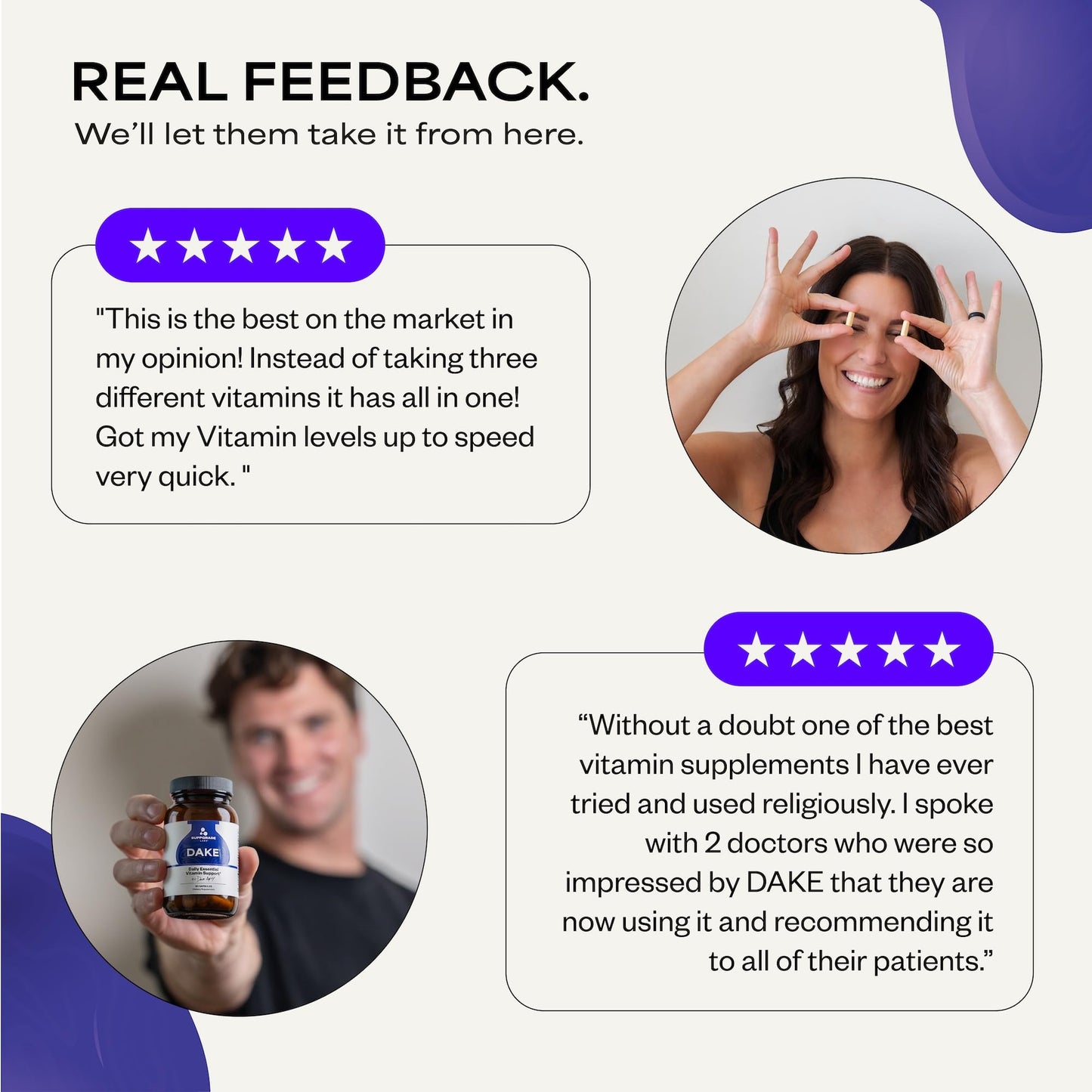 Suppgrade Labs DAKE by Dave Asprey | Synergistic Blend of Essential Vitamins D-A-K-E | Vitamin D2 + K2 + A + E Supplement for Immune Support, Bone & Joint Support, & Heart Health | 60 Day Supply - dailyvitalstore