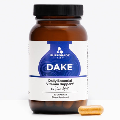 Suppgrade Labs DAKE by Dave Asprey | Synergistic Blend of Essential Vitamins D-A-K-E | Vitamin D2 + K2 + A + E Supplement for Immune Support, Bone & Joint Support, & Heart Health | 60 Day Supply - dailyvitalstore