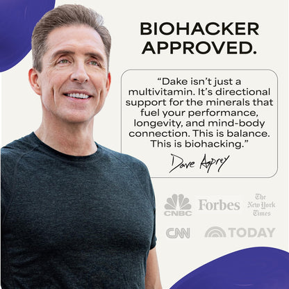 Suppgrade Labs DAKE by Dave Asprey | Synergistic Blend of Essential Vitamins D-A-K-E | Vitamin D2 + K2 + A + E Supplement for Immune Support, Bone & Joint Support, & Heart Health | 60 Day Supply - dailyvitalstore