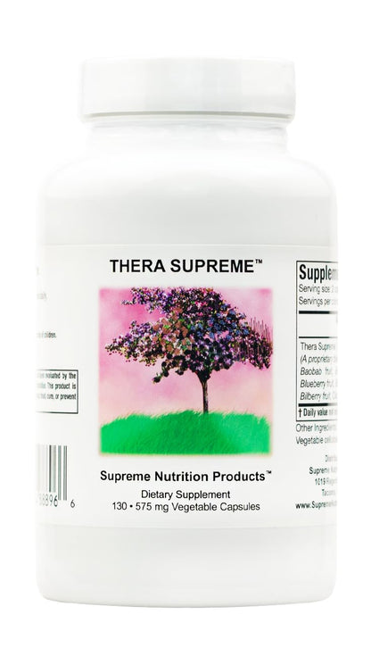 Supreme Nutrition Thera Supreme, 130 Pure Herbal Combination Vegetarian Capsules - dailyvitalstore