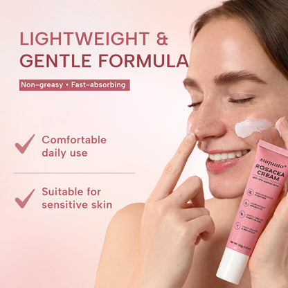 suquato 10% Azelaic Acid Cream – Rosacea Treatment for Face & Redness Reducing Face Cream – Redness & Blemish Care for Sensitive Skin - dailyvitalstore
