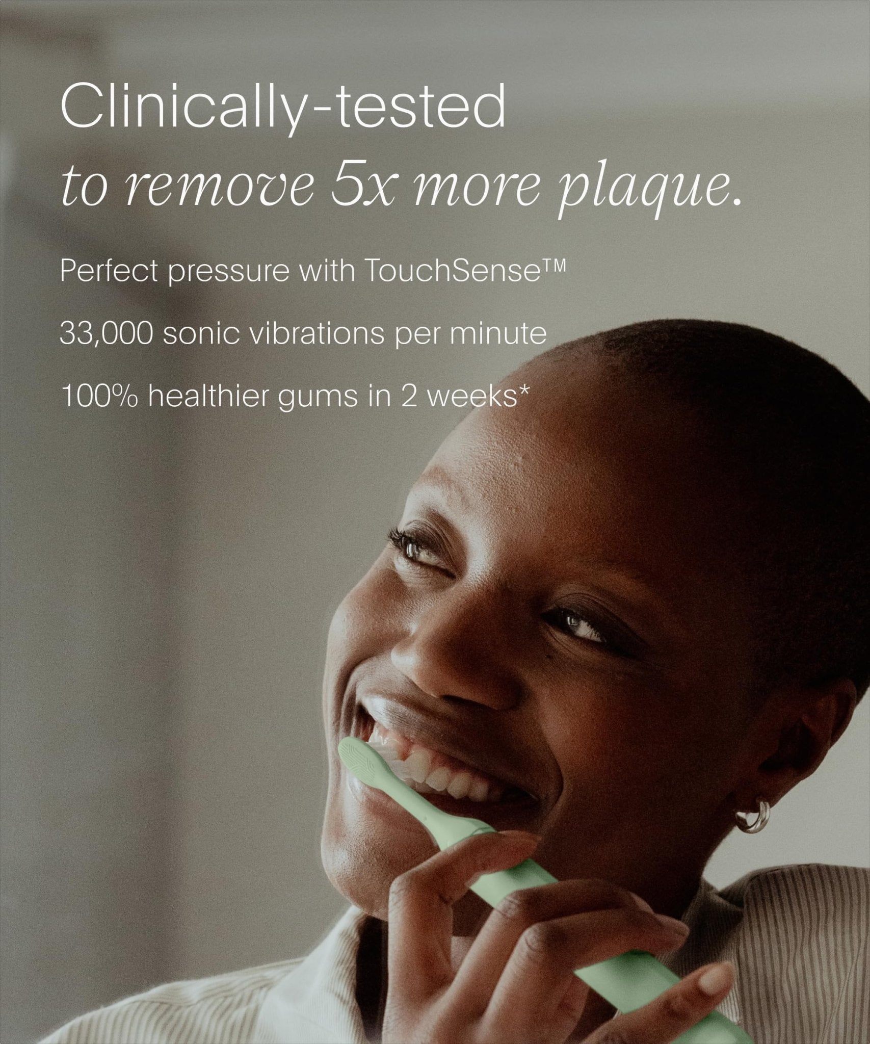 SURI 2.0 New Sonic Electric Toothbrush with Pressure Sensor | 1 Month+ Battery | Electric Toothbrush for Adults - dailyvitalstore