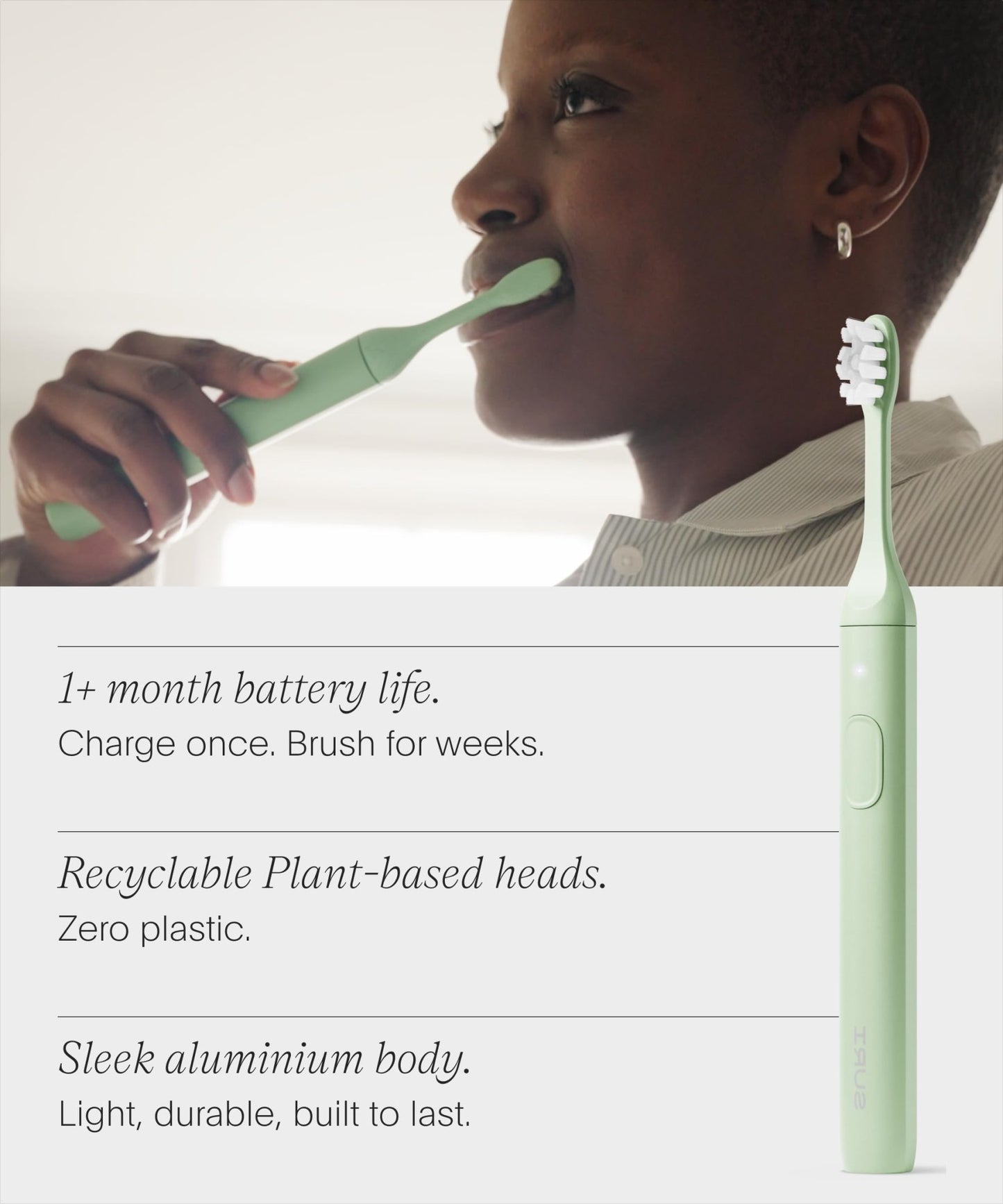 SURI 2.0 New Sonic Electric Toothbrush with Pressure Sensor | 1 Month+ Battery | Electric Toothbrush for Adults - dailyvitalstore