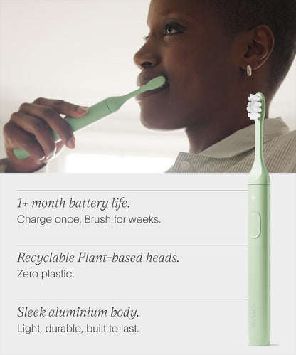 SURI 2.0 New Sonic Electric Toothbrush with Pressure Sensor | 1 Month+ Battery | Electric Toothbrush for Adults - dailyvitalstore