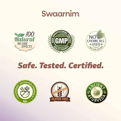 Swaarnim Joints Care - Enriched with Arjuna & Natural Herbs - Joint Health Supplement 100% Natural, No Added Chemicals - 120 Capsules - dailyvitalstore