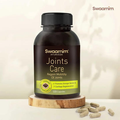 Swaarnim Joints Care - Enriched with Arjuna & Natural Herbs - Joint Health Supplement 100% Natural, No Added Chemicals - 120 Capsules - dailyvitalstore