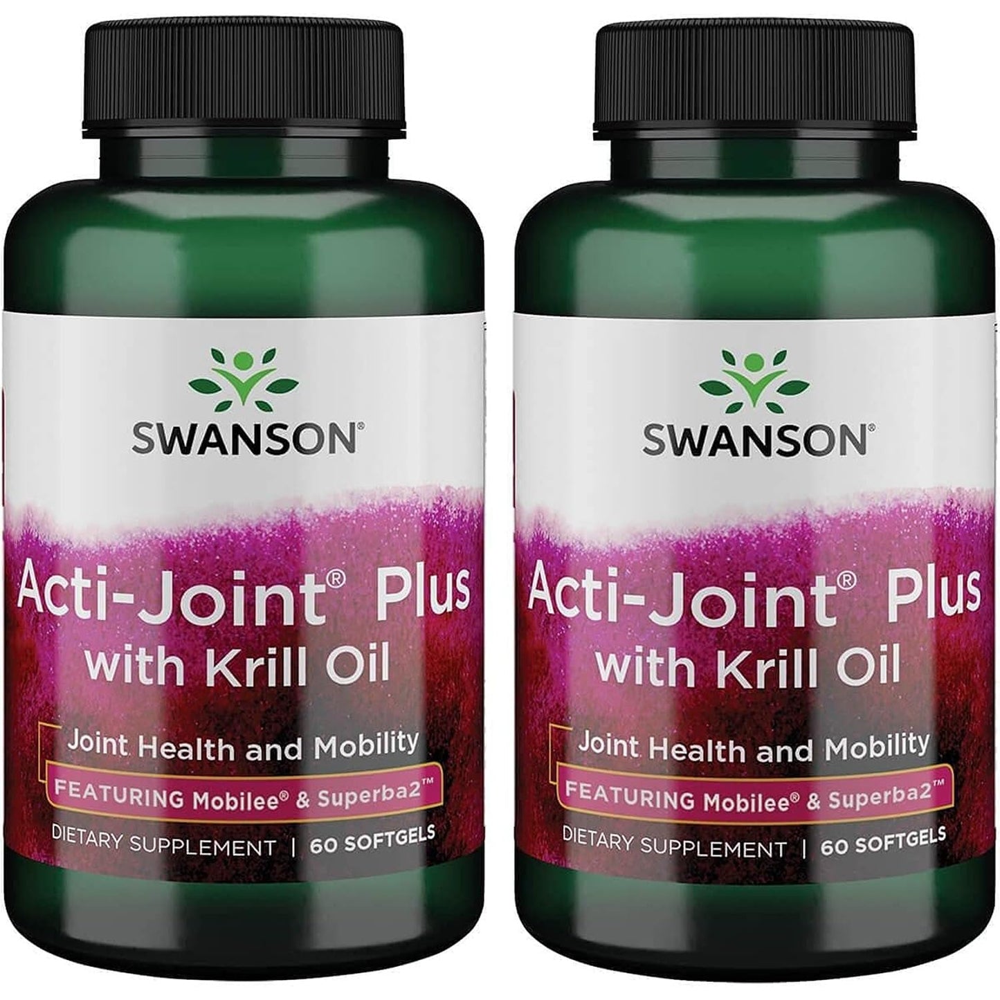 Swanson Acti-Joint Plus with Krill Oil 60 Sgels (2 Pack) - dailyvitalstore