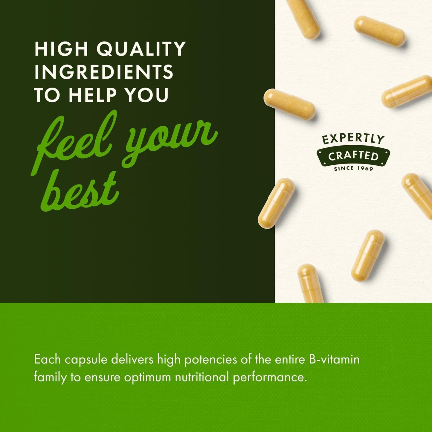 Swanson Balance B-50 High-Potency B Vitamin Complex for Busy Adults Seeking Immune, Heart, and Nervous System Support (250 Capsules) - dailyvitalstore