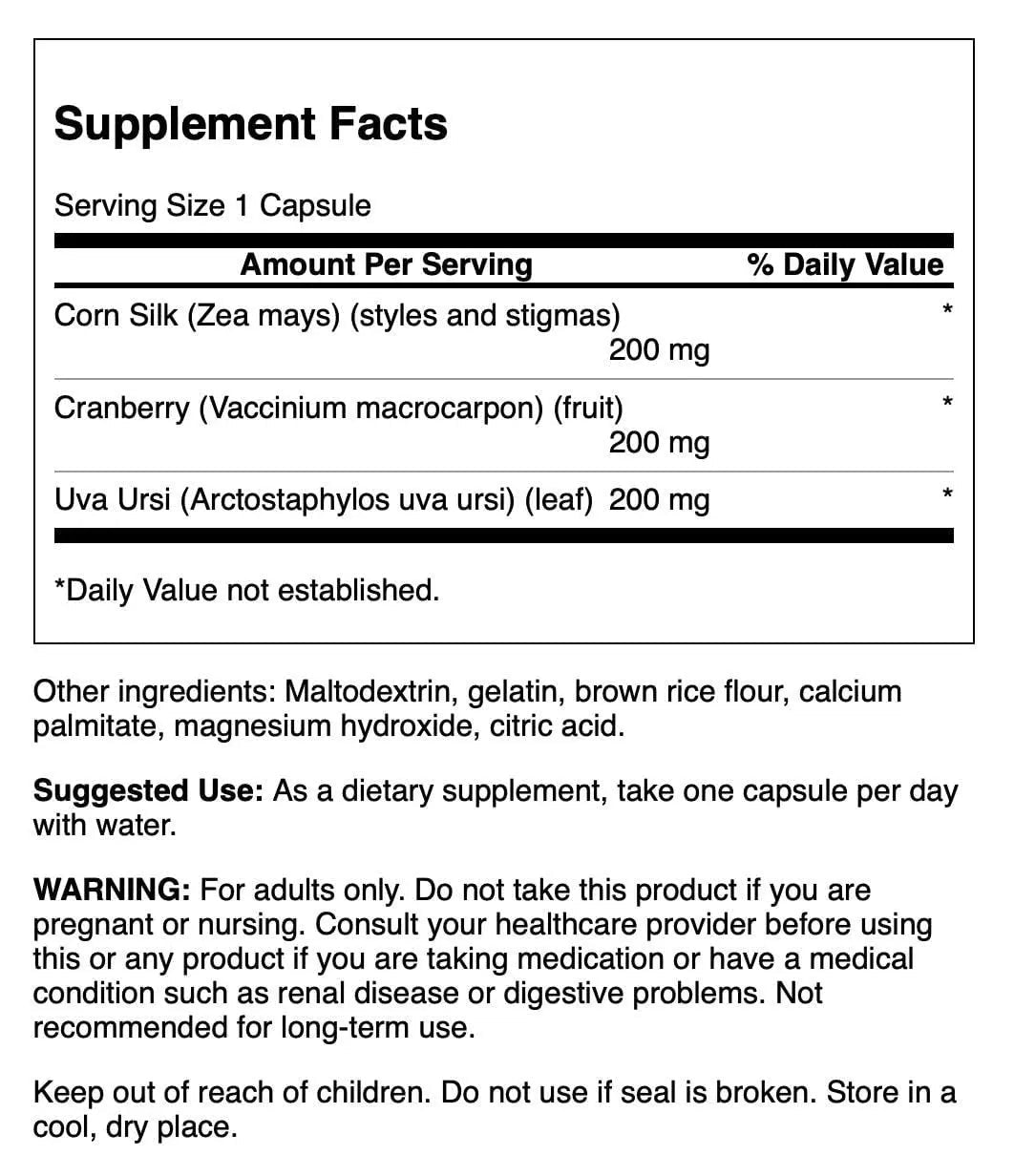 Swanson Full Spectrum Herbal Urinary Care 60 Capsules - dailyvitalstore