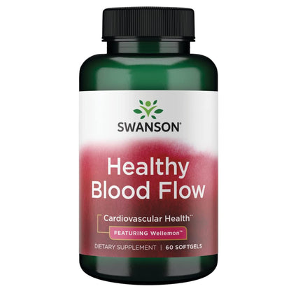 Swanson Healthy Blood Flow 60 SGELS - dailyvitalstore