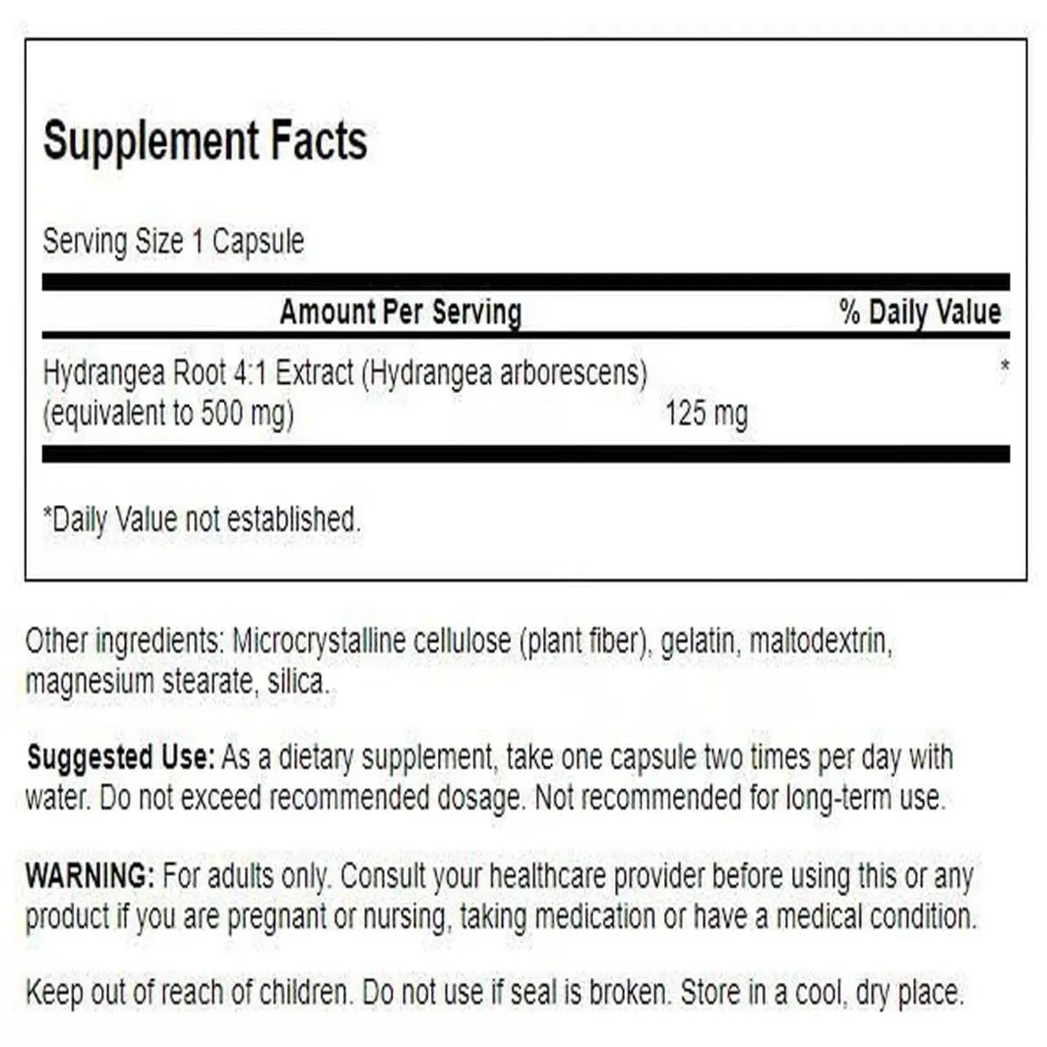 Swanson Hydrangea Root Extract - Herbal Supplement Promoting Traditional Urinary Tract Health - May Support Prostate Health for Men - (90 Capsules) - dailyvitalstore