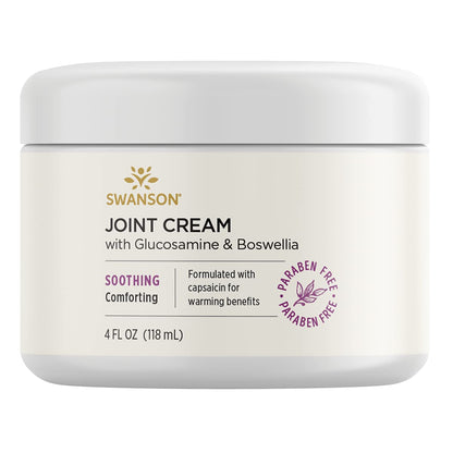 Swanson Joint Cream W/GLUC BOSwansonELLIA 4 FL OZ - dailyvitalstore
