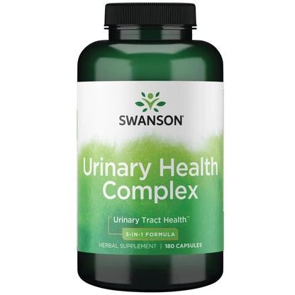 Swanson Urinary Health Complex Triple Herbal Protection Urinary Bladder Health Support 180 Capsules - dailyvitalstore