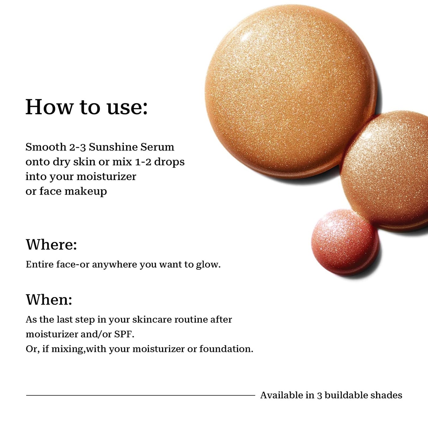 SWETIYOU Bronzing Drops, Lightweight and Non-greasy Liquid Bronzer for Face & Body, Instant Sunshine Glow Serum for Flawless Skin & Radiant Finish (RUST RED) - dailyvitalstore