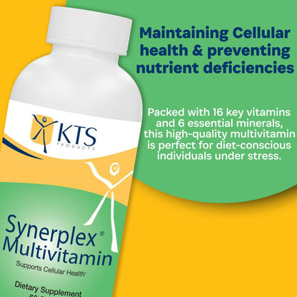 Synerplex Multivitamin - Complete Nutrition Every Day - Energy Support and Immunity Booster - 60 Capsules - dailyvitalstore