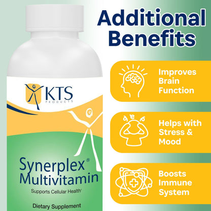 Synerplex Multivitamin - Complete Nutrition Every Day - Energy Support and Immunity Booster - 60 Capsules - dailyvitalstore