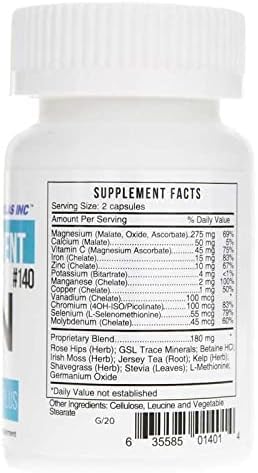 Systemic Formulas MIN Multi Mineral Plus - 60 Capsules (Pack of 2) Comprehensive Mineral Support for Wellness - Balanced Blend, Essential Nutrients - dailyvitalstore
