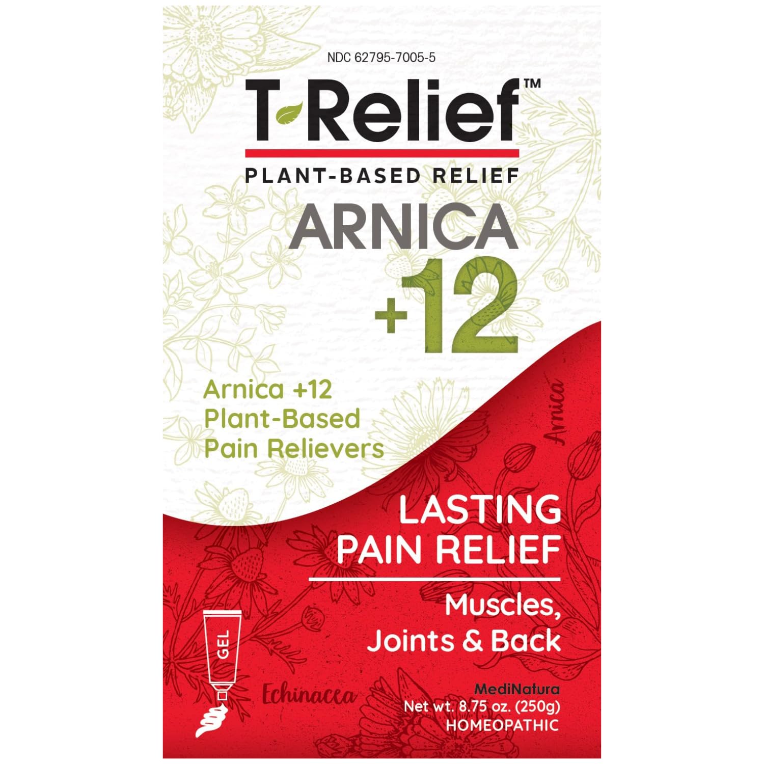 T-Relief Arnica +12 Gel - 8.75 oz. - dailyvitalstore