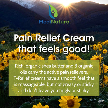T-Relief Pain Relief cream,[114g] 4 oz - dailyvitalstore