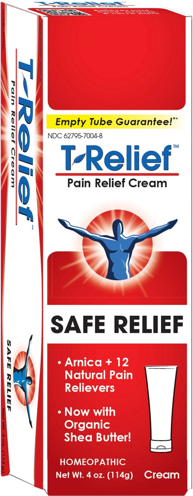 T-Relief Pain Relief cream,[114g] 4 oz - dailyvitalstore