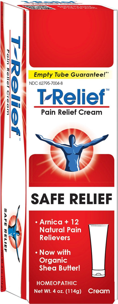 T-Relief Pain Relief cream,[114g] 4 oz - dailyvitalstore