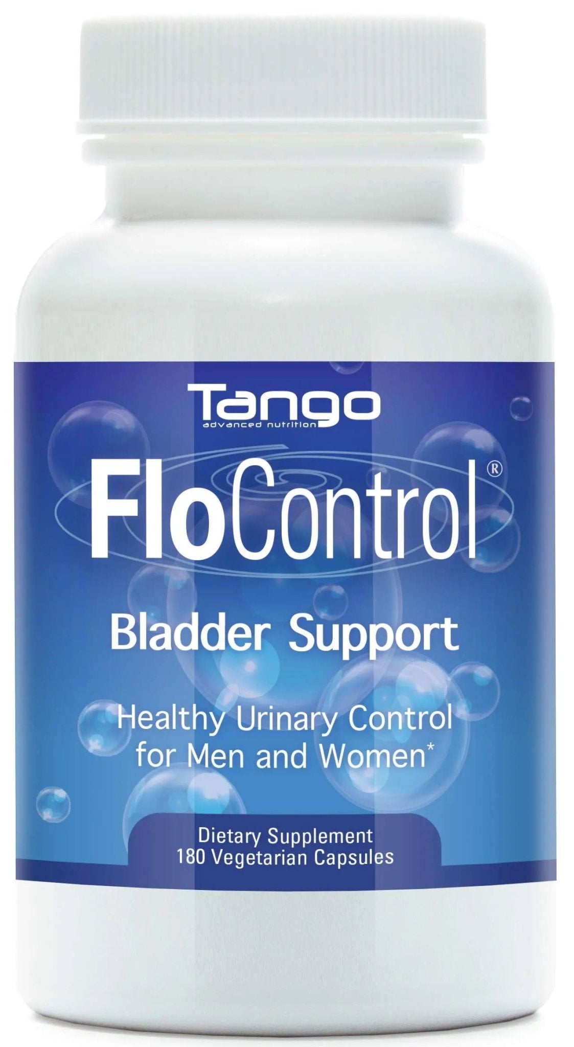 Tango FloControl Natural Bladder Support Supplement Promotes Healthy Bladder Control and Comfort (180 Vegetarian Capsules) - dailyvitalstore