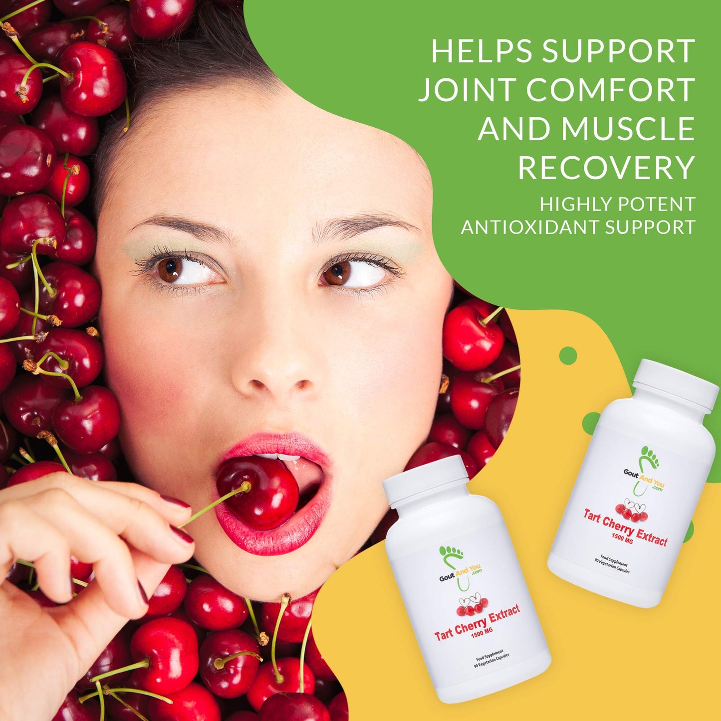 Tart Cherry Extract and Joint & Muscle Relief Cream Bundle - dailyvitalstore