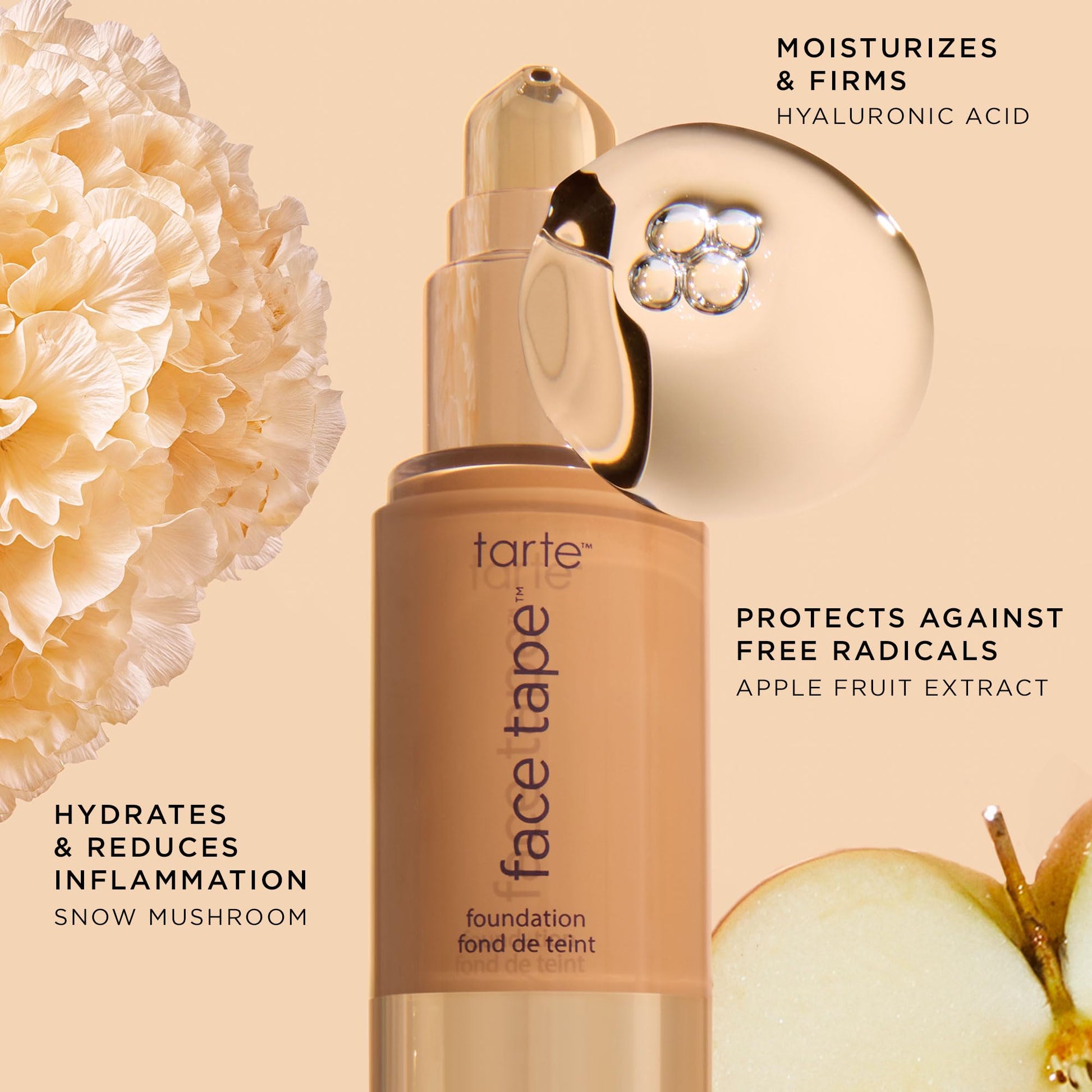 tarte face tape foundation – Full-Coverage Waterproof Makeup, Hydrating & Smoothing, Natural Matte Finish for Transfer-Proof Comfortable Long-Wear Foundation, Vegan & Cruelty-Free, full size, 16N - dailyvitalstore