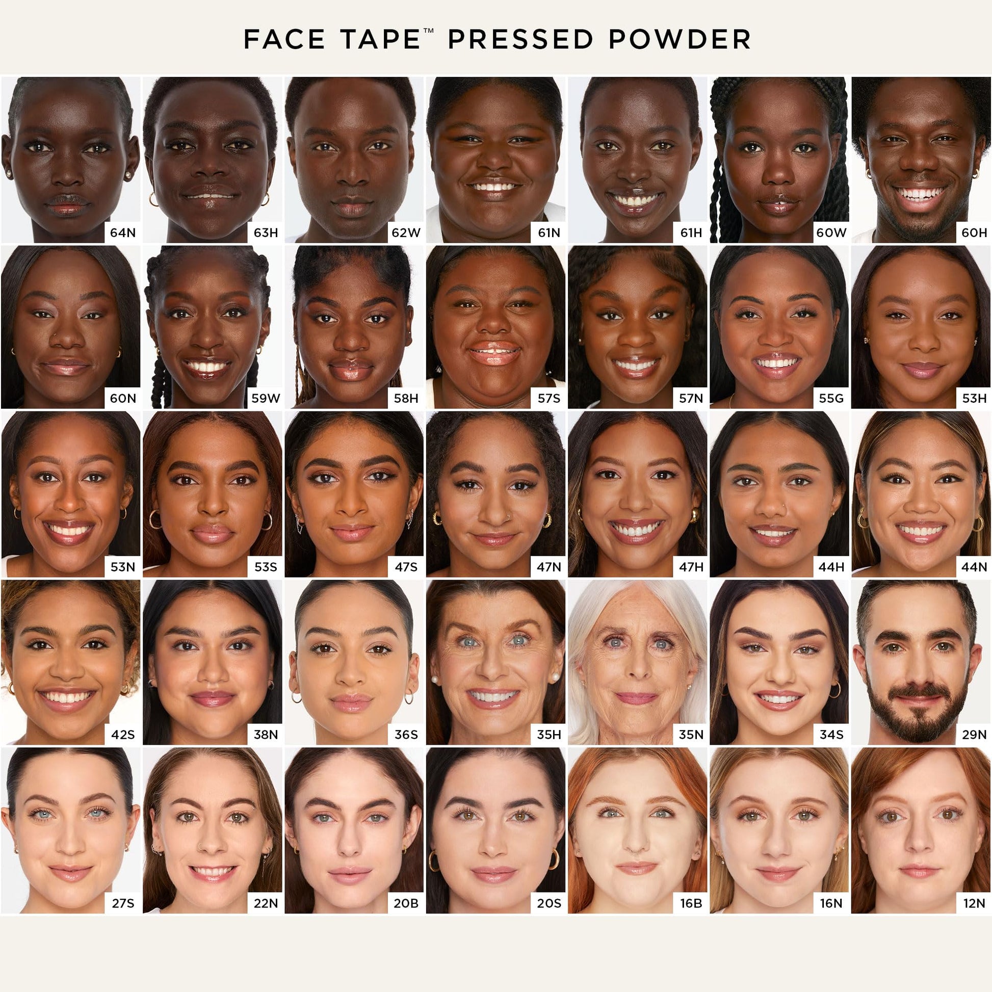 tarte face tape pressed powder – Medium-Coverage Waterproof Powder, Hyaluronic Acid & Peptides to Smooth & Set Makeup, Lightweight, Vegan & Cruelty-Free, full size, 20S light sand - dailyvitalstore