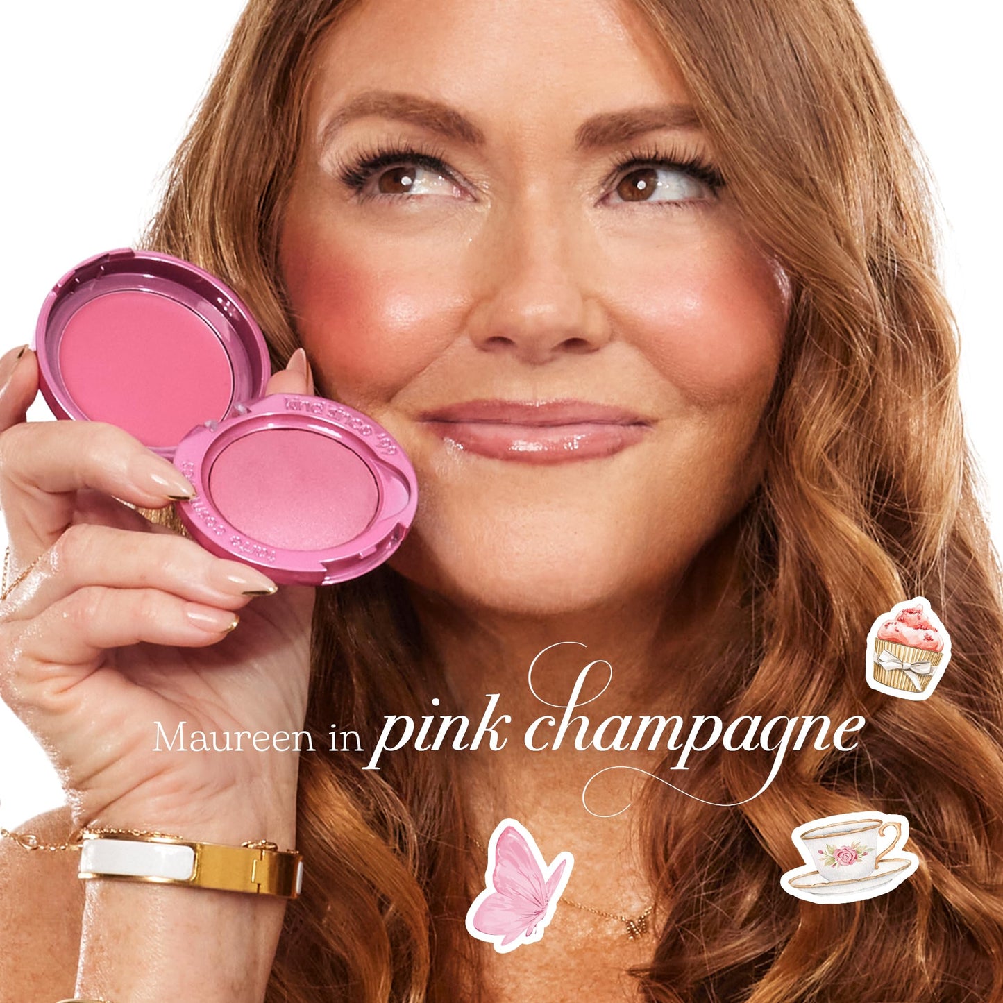 tarte macaron blush & glow duo - Multi-Use Longwear Makeup with Peptides, Cream & Powder Blush Duo with Blend Bar for a Buildable Bright Lifted Look, Vegan & Cruelty-Free, full size, honey blossom - dailyvitalstore