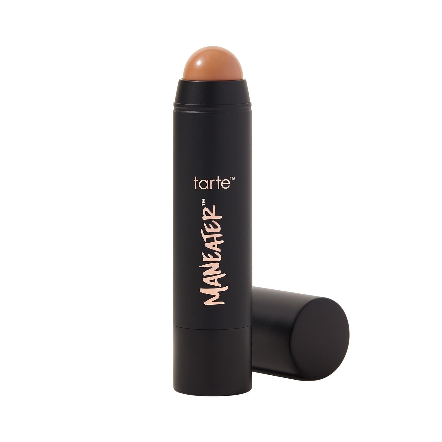 tarte maneater silk stick bronzer – Buildable Lightweight Cream Bronzer, Natural Matte Finish, Vegan & Cruelty-Free, full size, dusk - dailyvitalstore