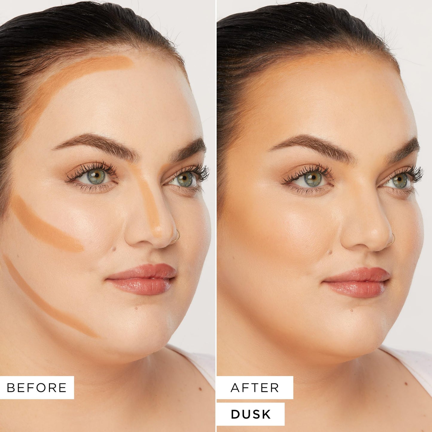 tarte maneater silk stick bronzer – Buildable Lightweight Cream Bronzer, Natural Matte Finish, Vegan & Cruelty-Free, full size, dusk - dailyvitalstore