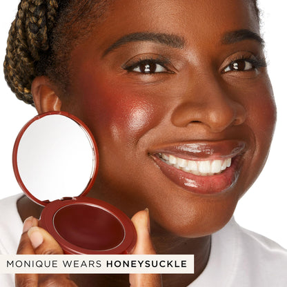 tarte maracuja juicy blush – Longwear pH-Powered Cheek Stain with Hyaluronic Acid, Vitamin E for Hydrating, Buildable Radiant Color, Lightweight, Vegan & Cruelty-Free, full size, apple - dailyvitalstore