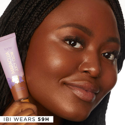 tarte maracuja juicy glow tint – Lightweight Tinted Moisturizer with Hyaluronic Acid for Radiant Skin, Buildable Medium Coverage, Waterproof, Vegan, Cruelty-Free, full size, 16B fair-light beige - dailyvitalstore