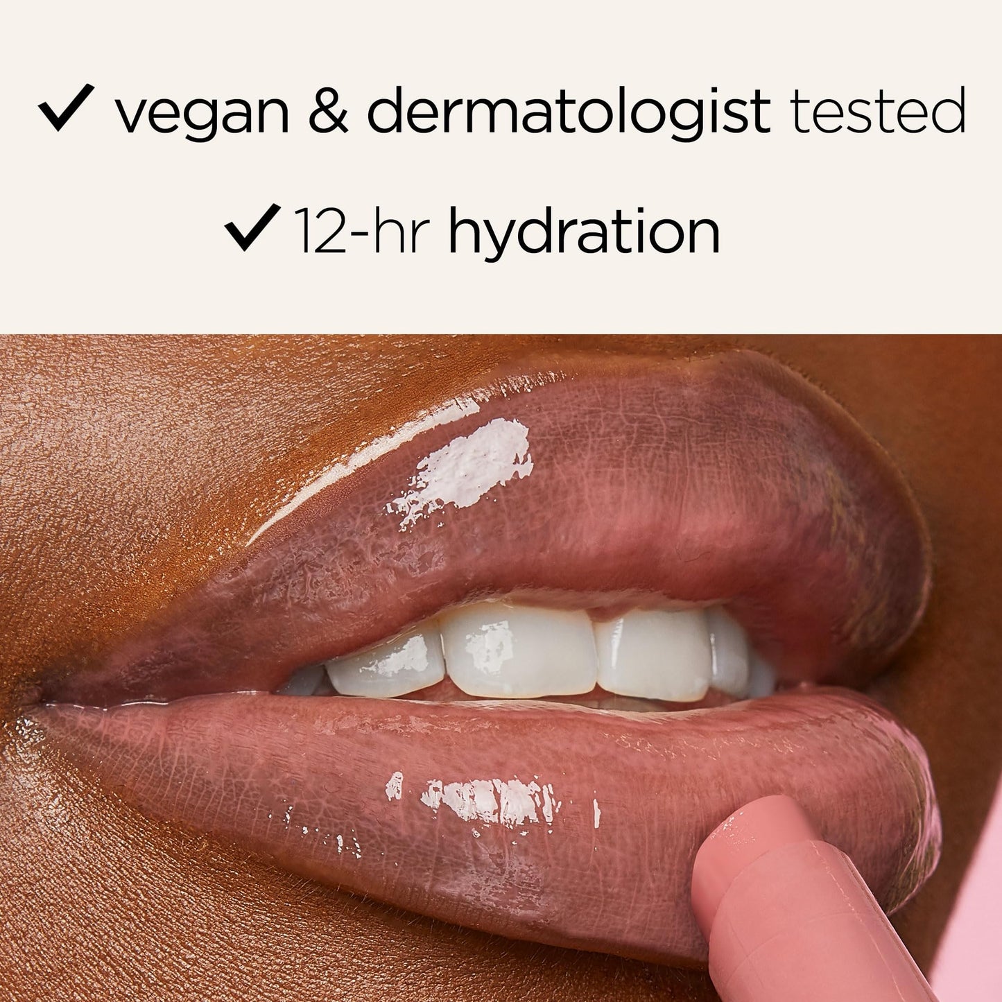 tarte maracuja juicy lip balm gloss – Viral Nourishing Lip Butter Color with High-Shine Hydration, Skincare Infused with Vitamin E, Vegan & Cruelty-Free, full size, Rose - dailyvitalstore