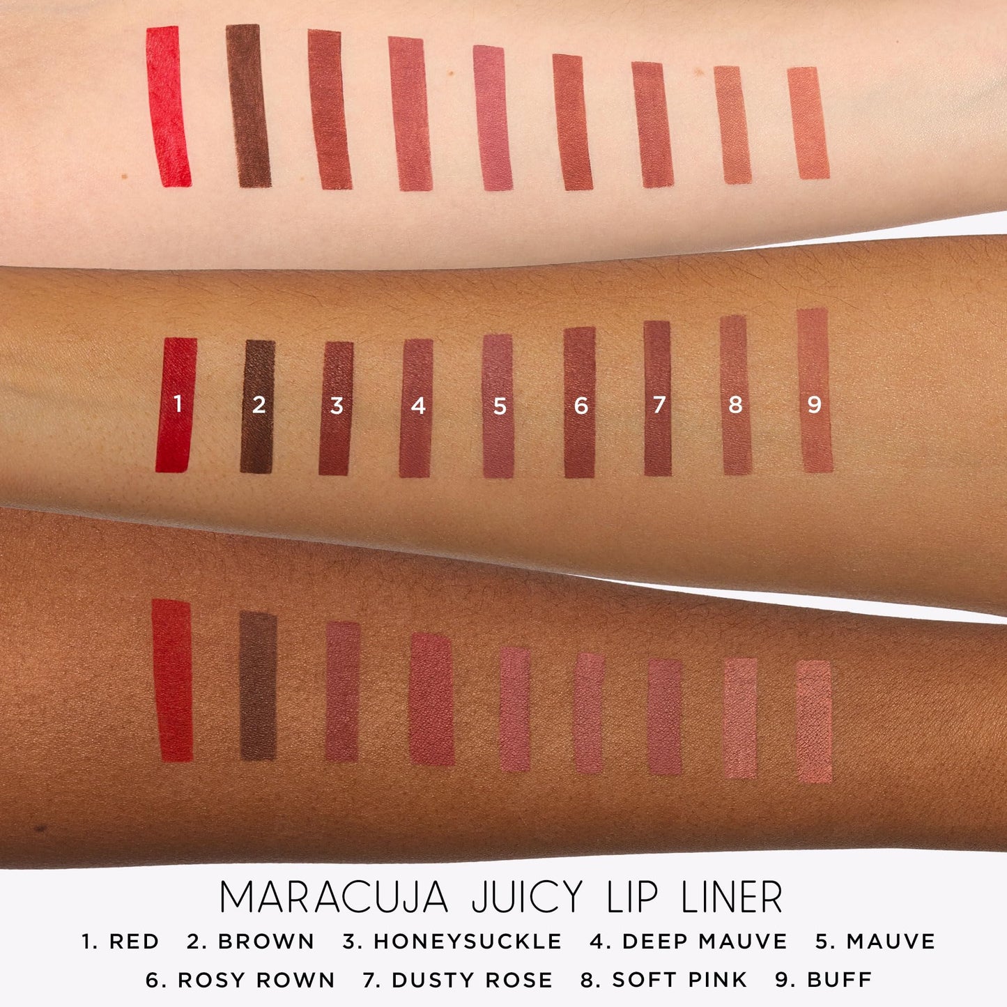 tarte maracuja juicy lip liner – Creamy, Matte, Lip Liner with Hyaluronic Acid with Vitamin E, Vegan & Cruelty-Free, full size, soft pink - dailyvitalstore