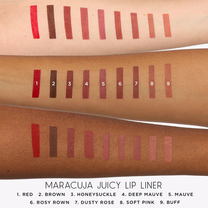tarte maracuja juicy lip liner – Creamy, Matte, Lip Liner with Hyaluronic Acid with Vitamin E, Vegan & Cruelty-Free, full size, soft pink - dailyvitalstore