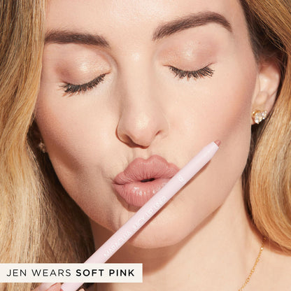 tarte maracuja juicy lip liner – Creamy, Matte, Lip Liner with Hyaluronic Acid with Vitamin E, Vegan & Cruelty-Free, full size, soft pink - dailyvitalstore