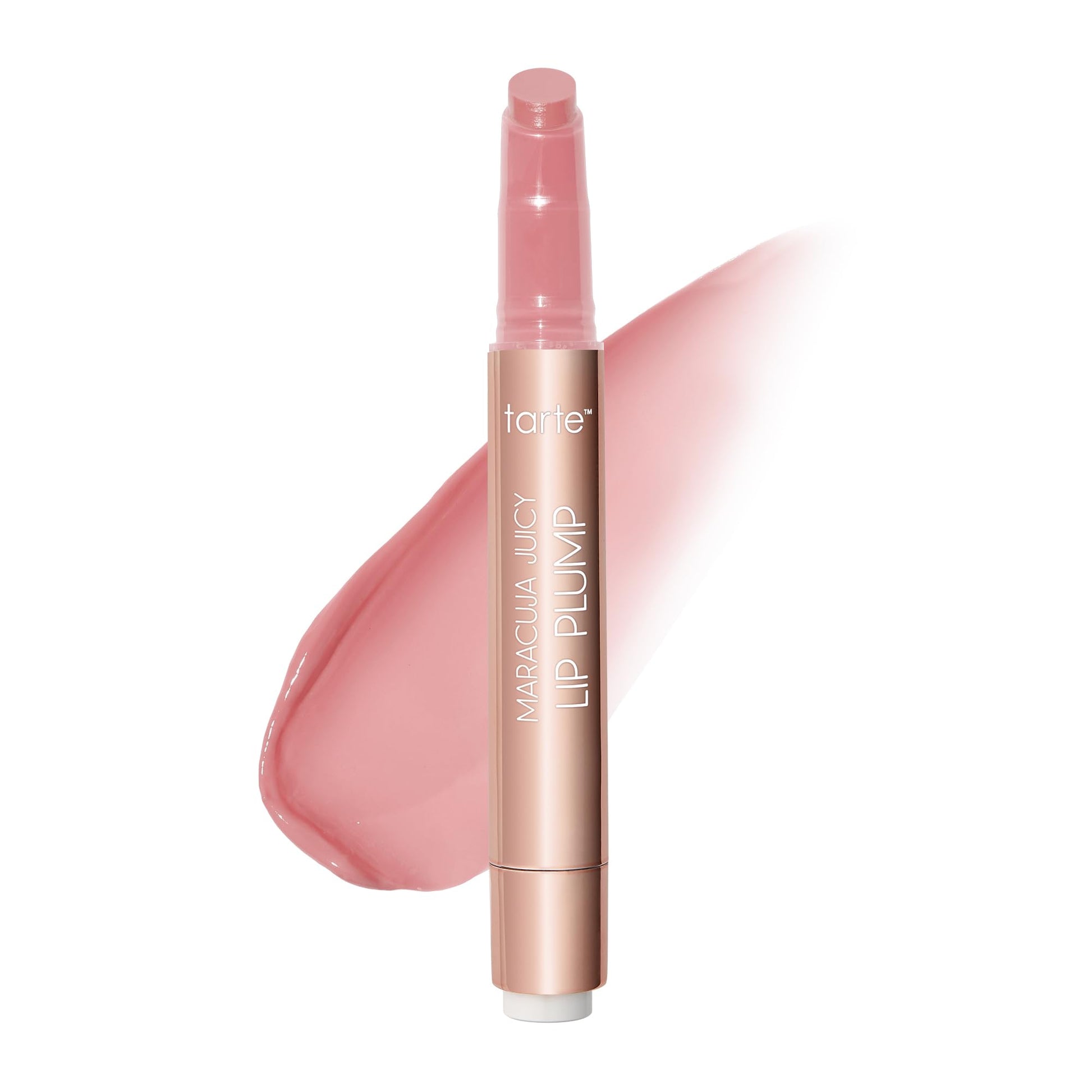 tarte maracuja juicy lip plump – Hydrating & Volumizing Lip Plumper Gloss Balm with Nourishing Hyaluronic Acid, Plumps & Moisturizes, Vegan & Cruelty-Free, full size, cherry blossom - dailyvitalstore