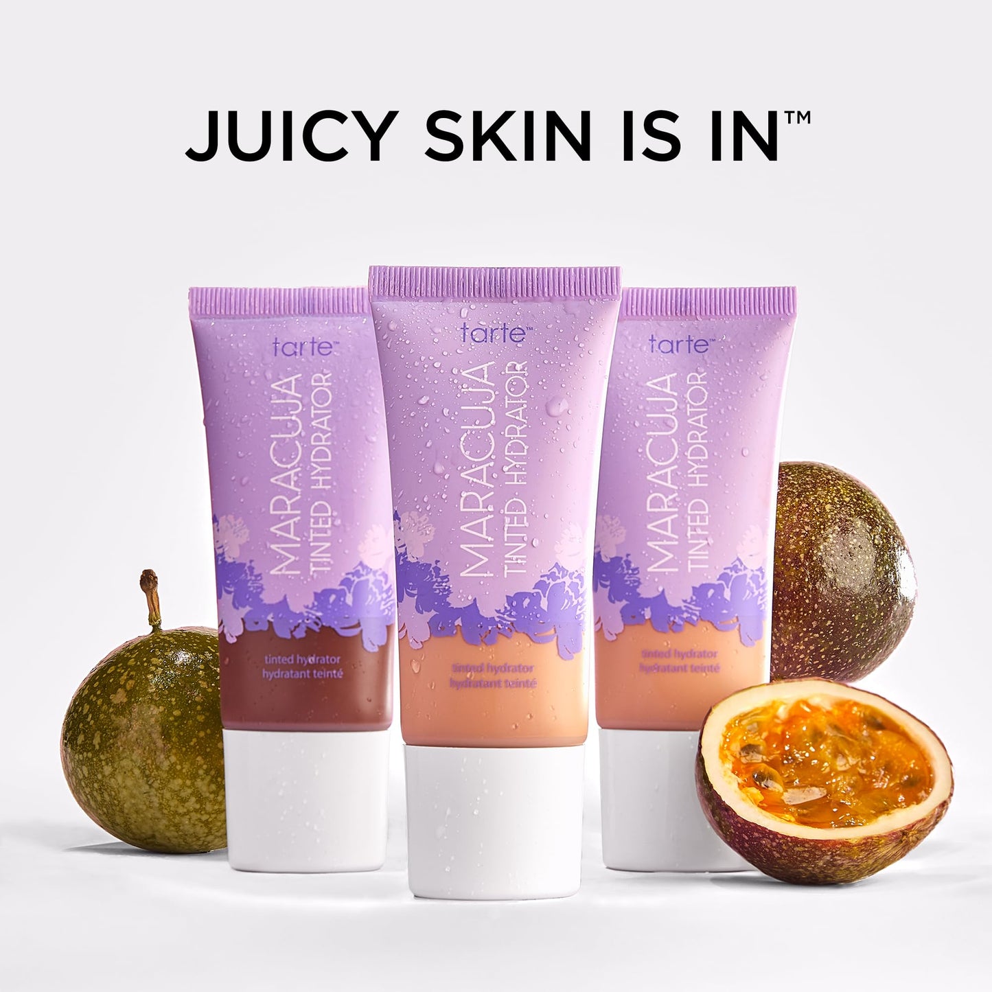 tarte maracuja tinted moisturizer – Lightweight Sheer Foundation with Buildable Longwear Coverage, Hyaluronic Acid for Hydrated Skin, Vegan & Cruelty-Free, full size, 36H medium-tan honey - dailyvitalstore