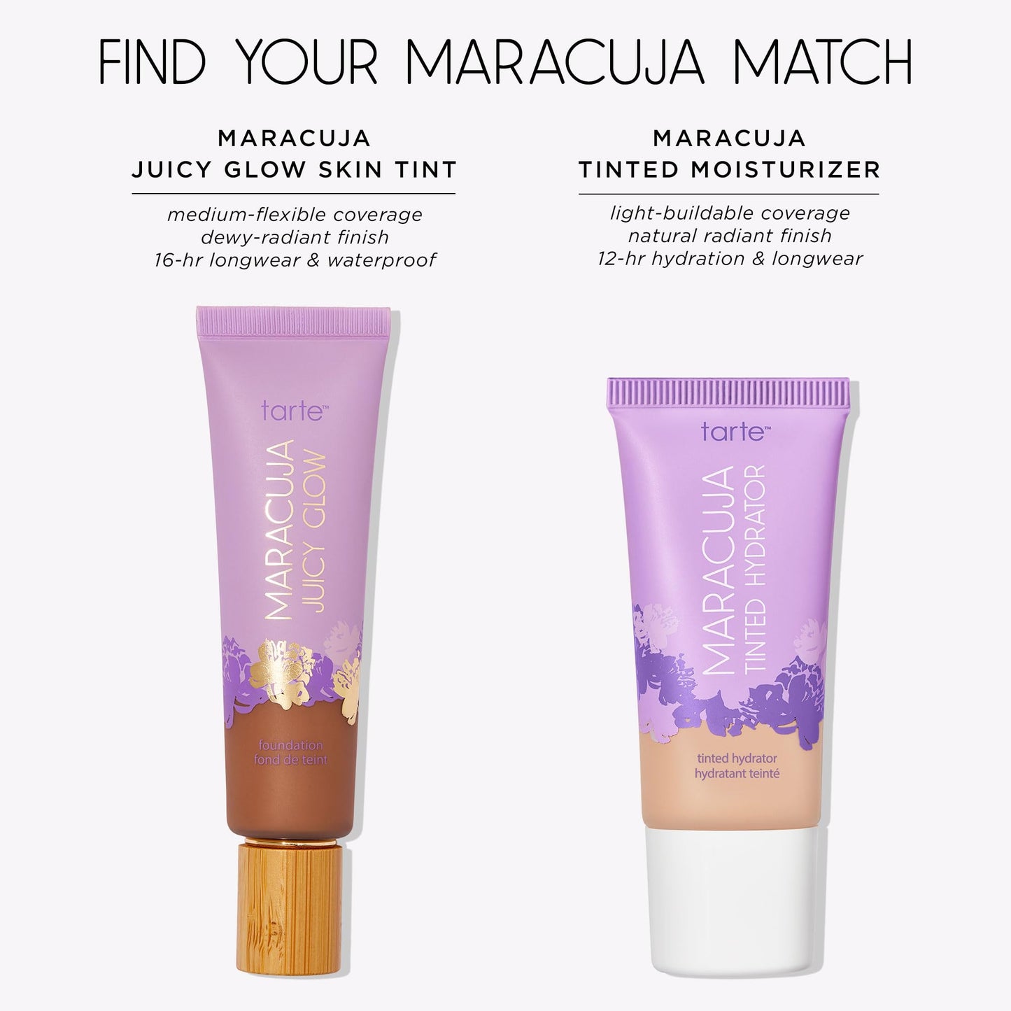 tarte maracuja tinted moisturizer – Lightweight Sheer Foundation with Buildable Longwear Coverage, Hyaluronic Acid for Hydrated Skin, Vegan & Cruelty-Free, full size, 36H medium-tan honey - dailyvitalstore