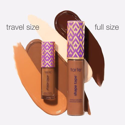 tarte Shape Tape Concealer – Full-Coverage Creaseless Soft Matte Finish, Brightening Under-Eye & Face Makeup, 16hr Longwear, Vegan & Cruelty-Free, Full Size, 16N fair-Light Neutral - dailyvitalstore