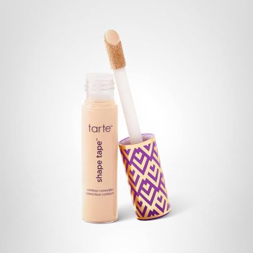 tarte Shape Tape Concealer – Full-Coverage Creaseless Soft Matte Finish, Brightening Under-Eye & Face Makeup, 16hr Longwear, Vegan & Cruelty-Free, Full Size, 16N fair-Light Neutral - dailyvitalstore
