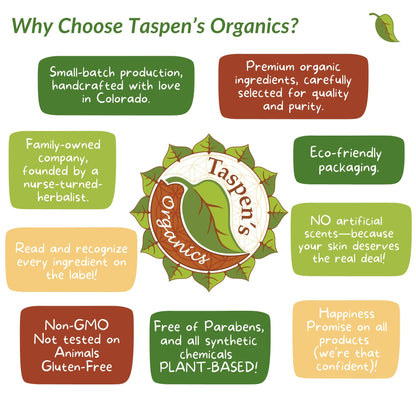 Taspen’s Organics Magnesium No More Aches Cooling Cream – Topical Magnesium Cream for Muscle Relief, Sore Muscles & Post-Workout Recovery with Arnica, Herbs & Essential Oils - dailyvitalstore